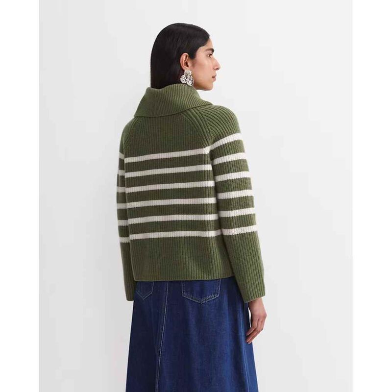 Sportscraft Sunshine Stripe Turtleneck image number 1